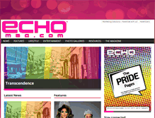 Tablet Screenshot of echomag.com